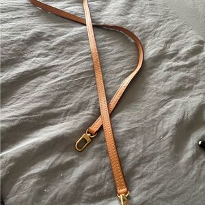 Louis Vuitton Tan Leather Strap